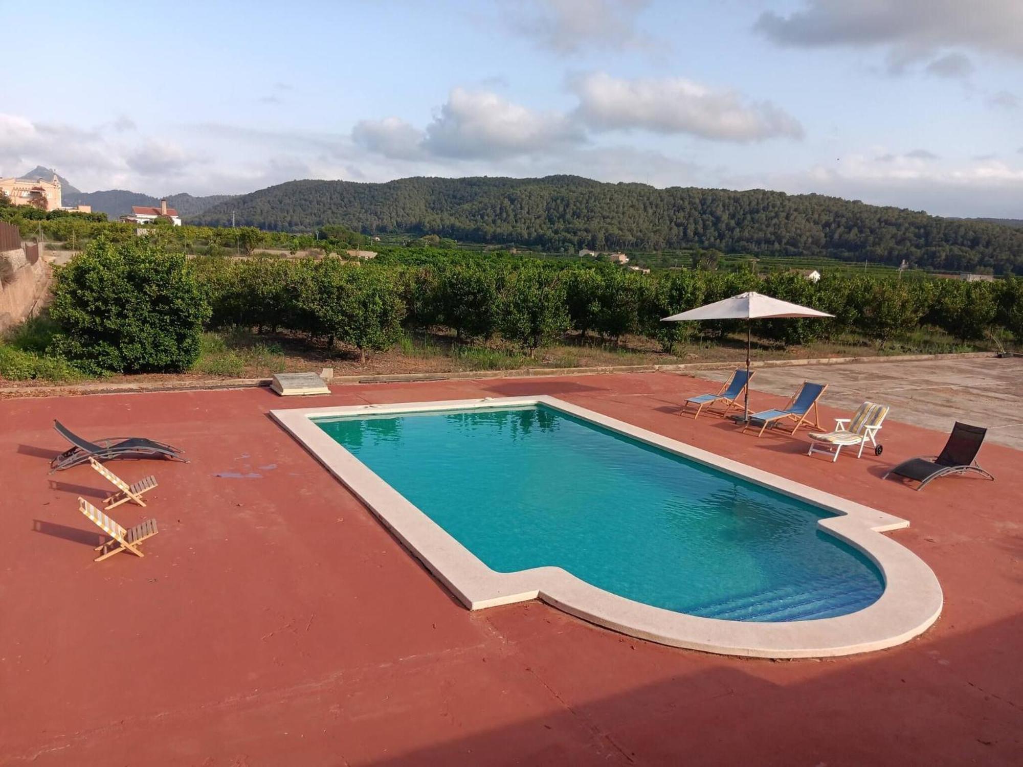 Casa Magnolia, A Rural Paradise House With Pool Alzira Dış mekan fotoğraf