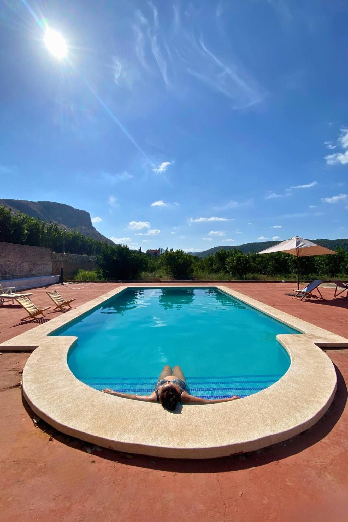 Casa Magnolia, A Rural Paradise House With Pool Alzira Dış mekan fotoğraf