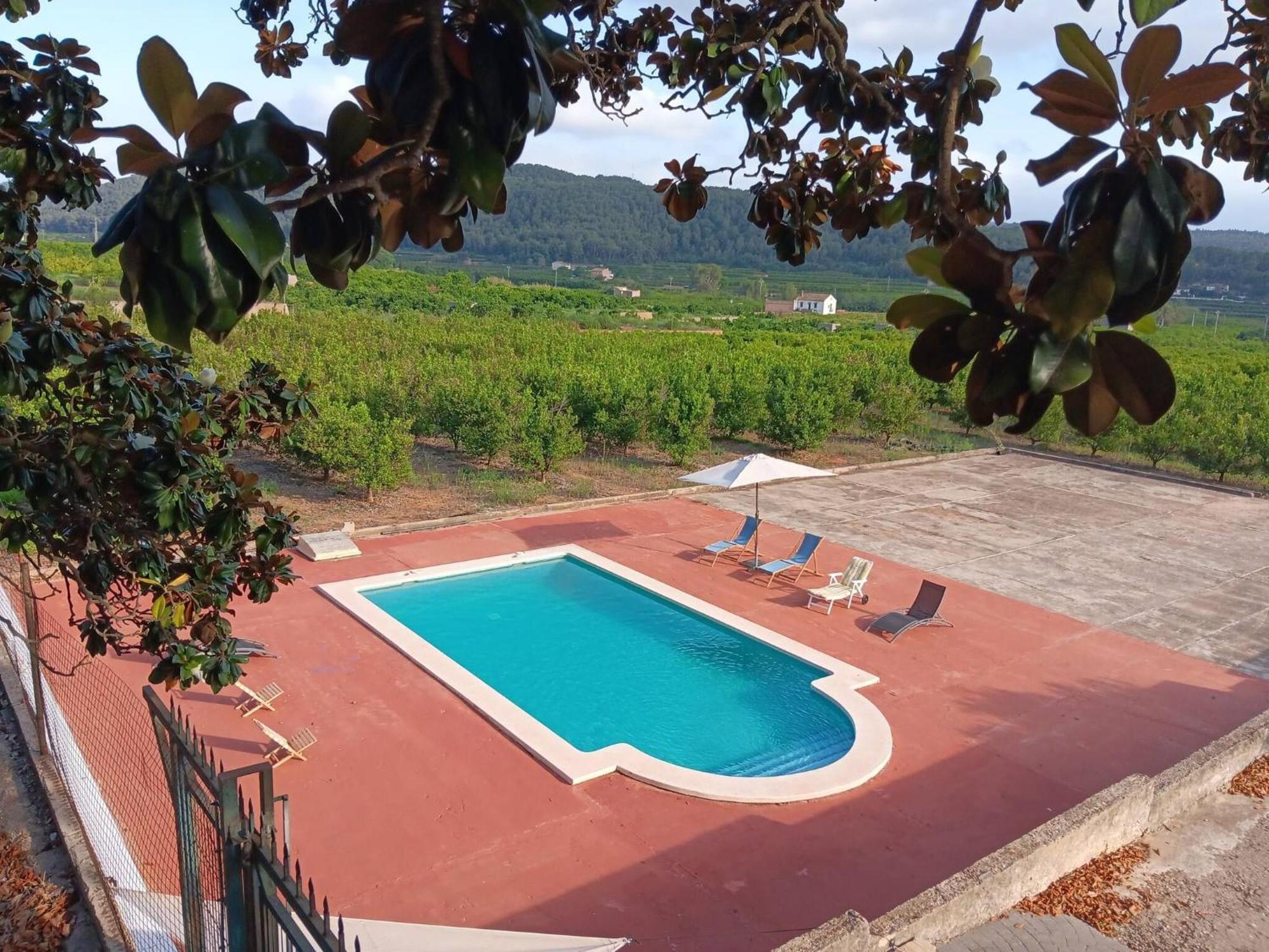Casa Magnolia, A Rural Paradise House With Pool Alzira Dış mekan fotoğraf